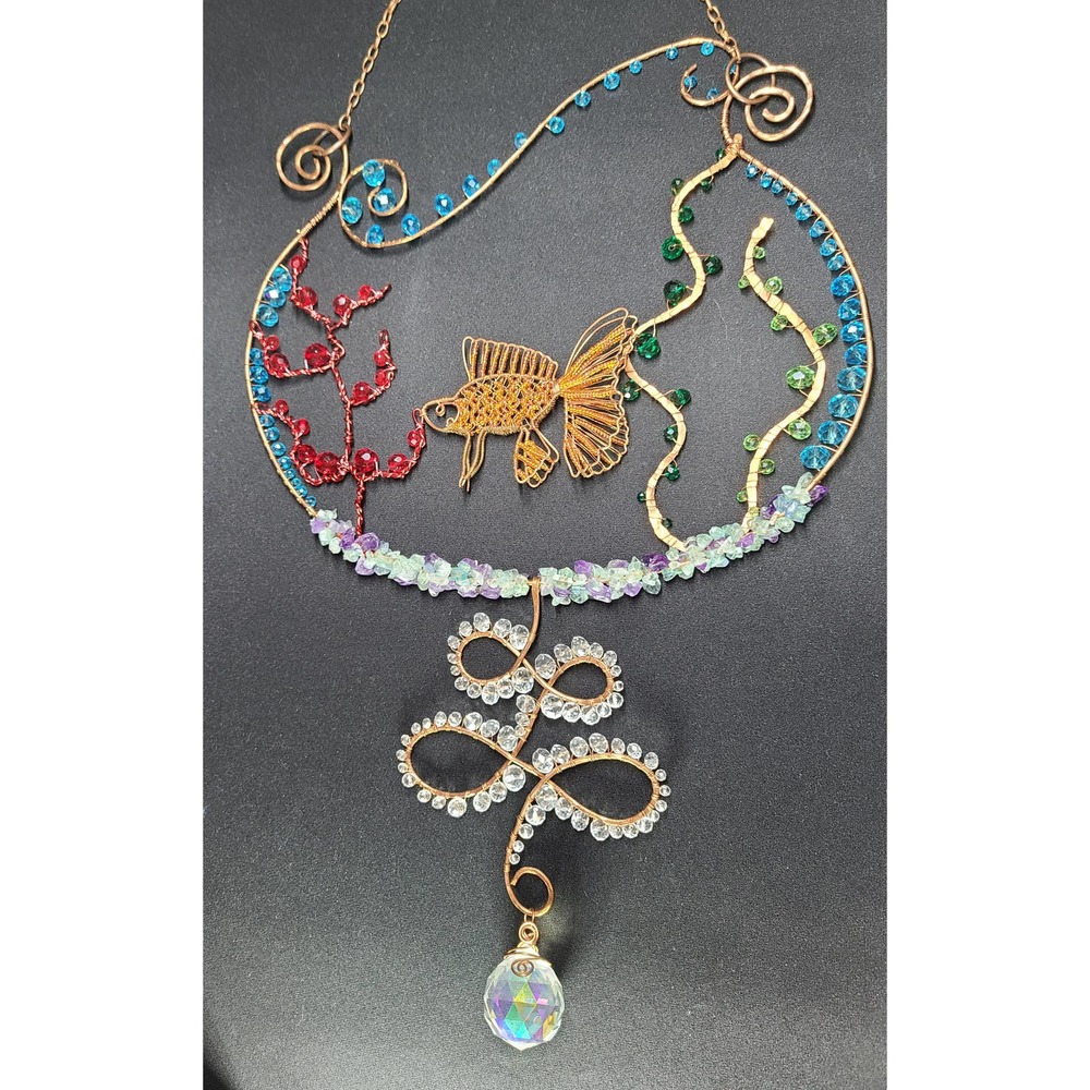 Handmade Goldfish Suncatcher